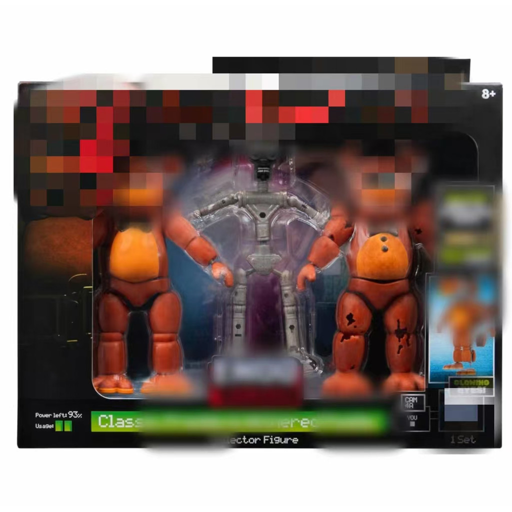 【พร้อมส่ง】fnaf action figure five night at freddy、freddy fazbear toy Five Nights at Freddy's (FNAF) 