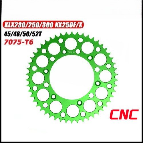 ASTRONT สเตอร์หลังอลูมิเนียม CNC สําหรับ KLX230 250 300 KX250F KX250X