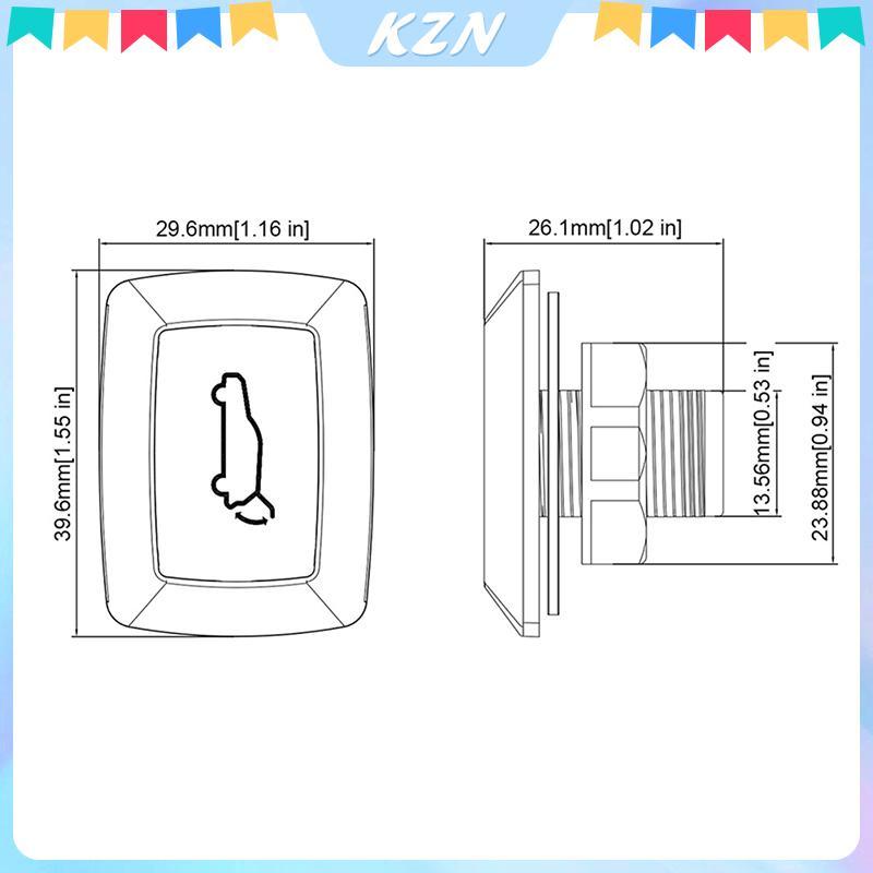 [kzn] Car Tailgate Electric Tailgate Trunk Release Tailgate Trunk [vn]