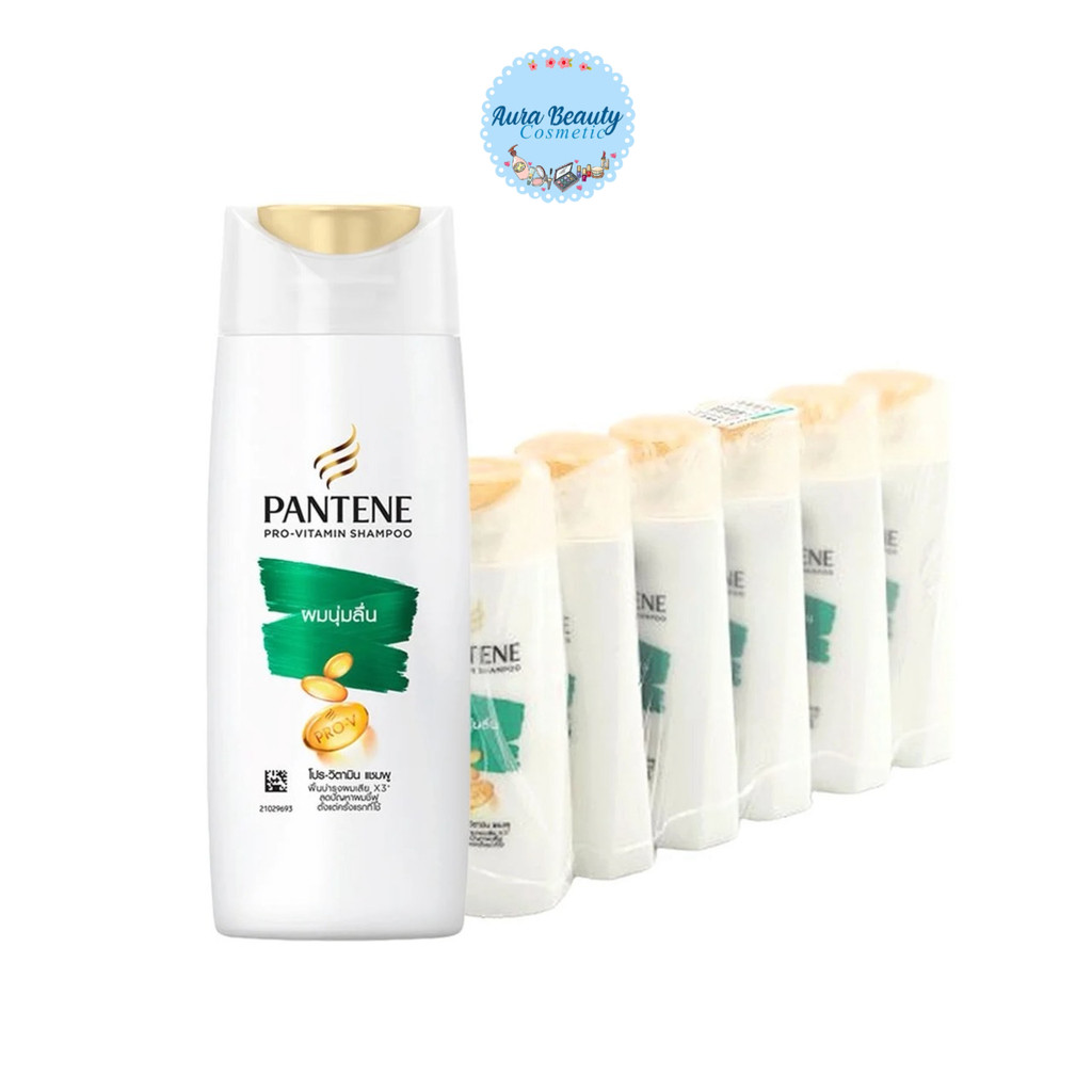 📍 (6ขวด/แพ็ค) Pantene Silky Smooth Care Shampoo 70มล. แพนทีน แชมพู ซิลกี้ สมูท แคร์