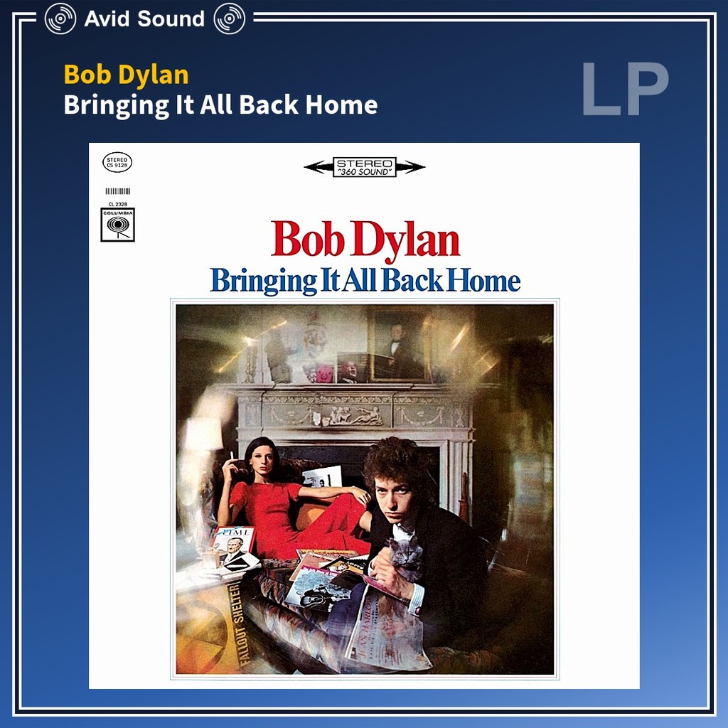 แผ่นเสียง Bob Dylan Bringing It All Back Home ใหม่ ซีล Bob Dylan Vinyl LP