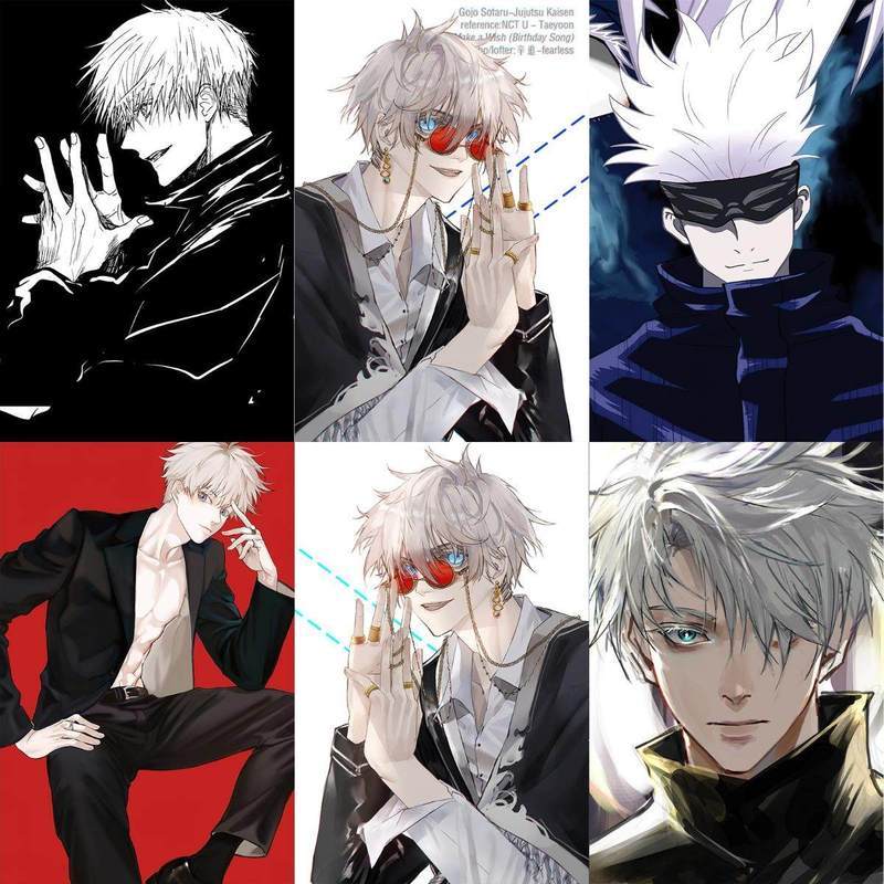 โปสเตอร์ Jujutsu Kaisen Itadori Yuji, Gojo Satoru, Fushiguro Megumi, Inumaki หอพักห้องนอนผ้าใบภาพวาดตกแต่ง