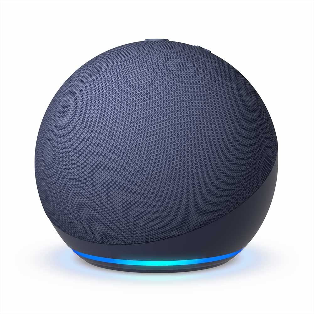 Echo Dot (Echo Dot) 5th Generation - Alexa, Sensor-equipped, Vivid Sound | Deep Sea Blue[Direct from