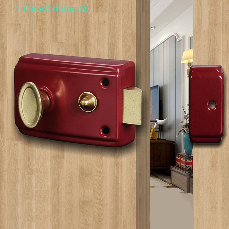 TrillionCatalpa Anti-Theft Home Strong Universal Heavy-Duty Door Lo Lo Lo ในร่ม Mortise Lo TH