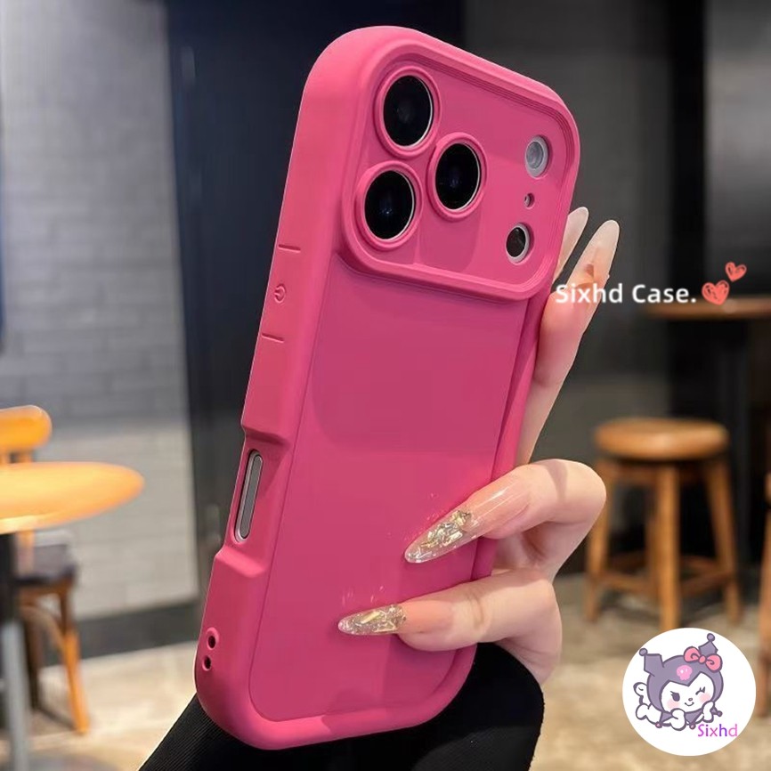 SAMSUNG SAMSUNGกันกระแทกเคสโทรศัพท์A16 A56 5GเหมาะสําหรับSamsung A05 A05S A14 A15 A06 A16 A26 A35 A36 A54 A55 4G 5Gสีทึบซิลิคอนโทรศัพท์กรณีหนาเลนส์ป้องกันปกอ่อน