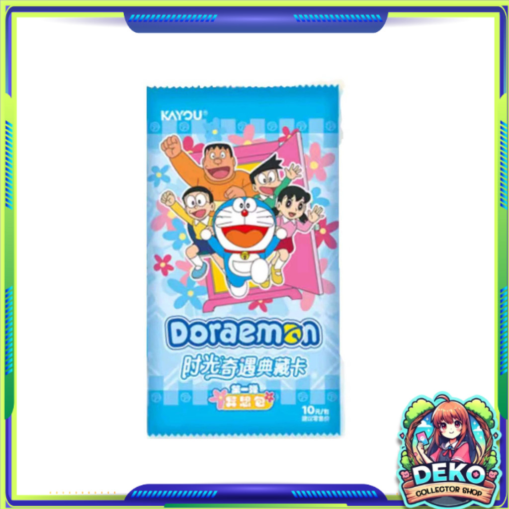 [ แยกซอง ] การ์ดสะสม โดราเอมอน 2025 : Kayou Doraemon Peripheral Time Adventure Series (p3)