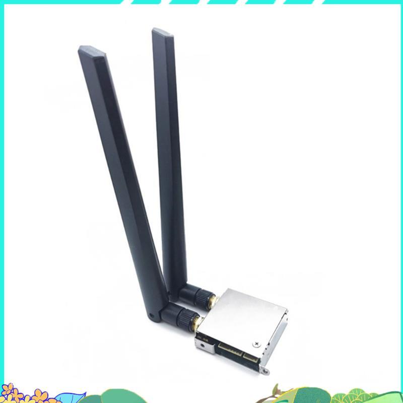 การ์ด WiFi ไร้สาย WiFi Go WiFi6 BT5.0 2400Mbps การ์ดเครือข่ายอะแดปเตอร์ AX201 2400M P9JB