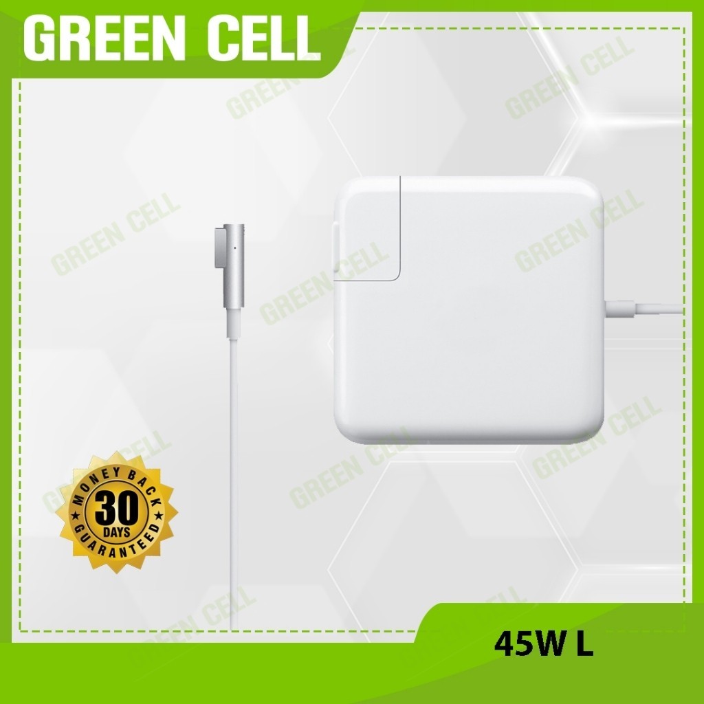 อะแดปเตอร์ไฟฟ้า 45W แบบ L สำหรับ 11"13" A1304 A1369 A1370 A1374 14.85V 3.05A