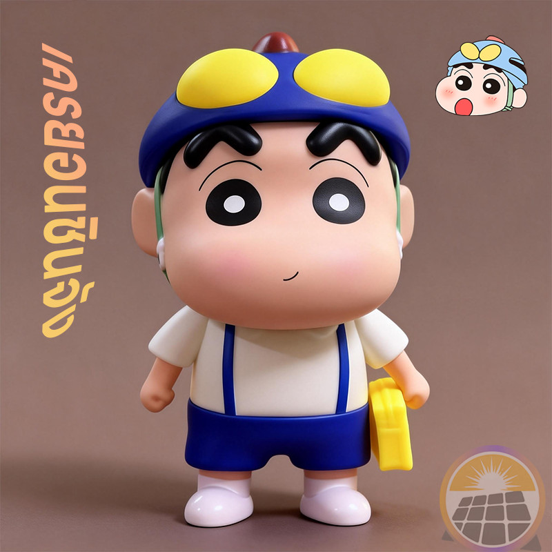 Crayon Shin-Chan โคมไฟน่ารัก โคมไฟหัวเตียง ไฟแต่งห้อง ตุ๊กตาโคมไฟน่ารัก ตุ๊กตาไฟกลางคืนรูปตุ๊กตา