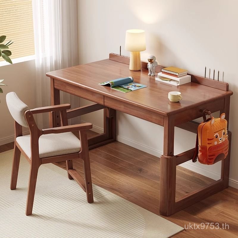 ศึกษาสํานักงานโต๊ะคอมพิวเตอร์โต๊ะเด็กยกครัวเรือนโต๊ะไม้เนื้อแข็งโต๊ะห้องนอนนักเรียนชั้นประถมศึกษาสาม
