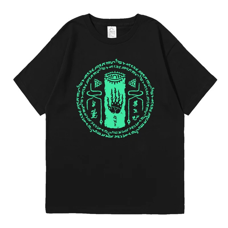 KEMEJA The Legend of Zelda เสื้อยืดผู้ชายลําลอง O-คอแขนสั้นเสื้อ Tee สําหรับผู้ชายกราฟิกพิมพ์เสื้อผ้