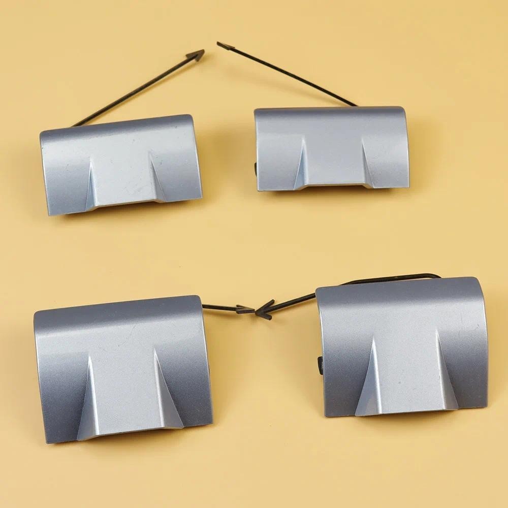 1 ชิ้น [ไม่ใช่ 1 ชุด] Silvery ด้านหน้าหรือด้านหลังหมวกแจ็คสนับสนุนจุดสําหรับ Mercedes Benz 2015-2020