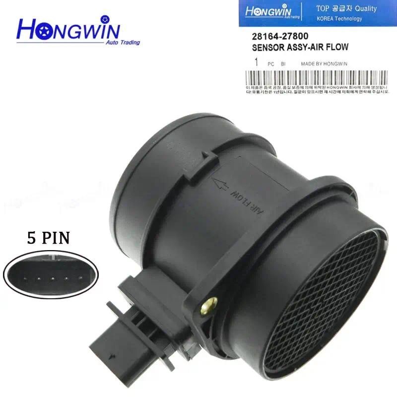28164-27800 Maf Mass Air Flow Meter Sensor สําหรับ Hyundai Grandeur H-1 i30 Santa Fe Sonata Tucson ส