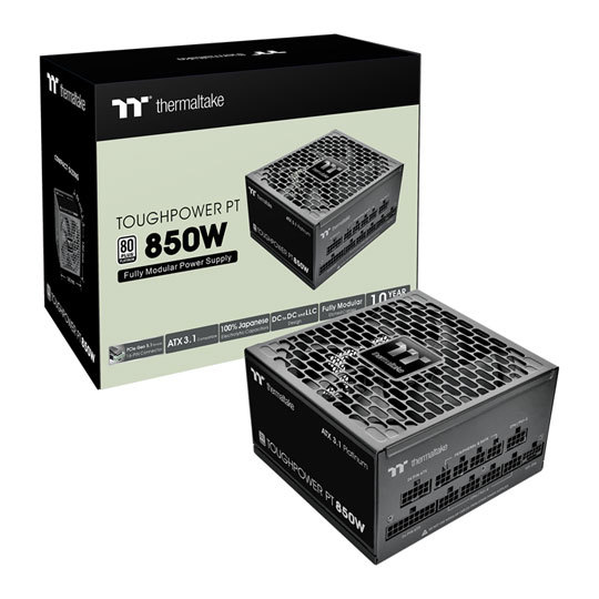 PSU THERMALTAKE TOUGHPOWER PT 850W 1000W 1200W 80PLUS PLATIUM POWER SUPPLY