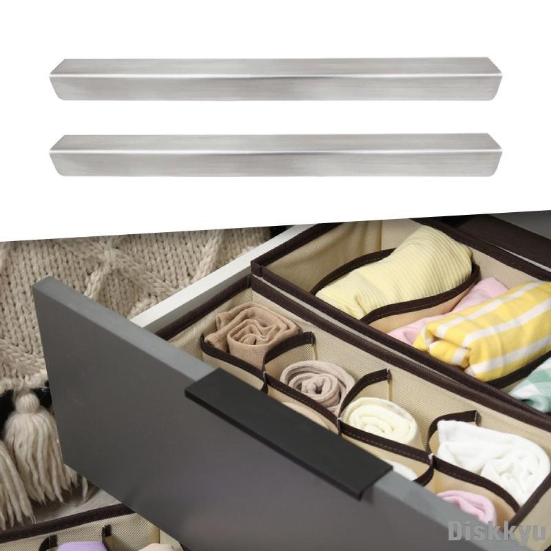 [Diskkyu] 2 ชิ้น Slip on Edge Guard มือจับประตูตู้บ้านตัวป้องกันขอบตู้ 43.18 ซม.