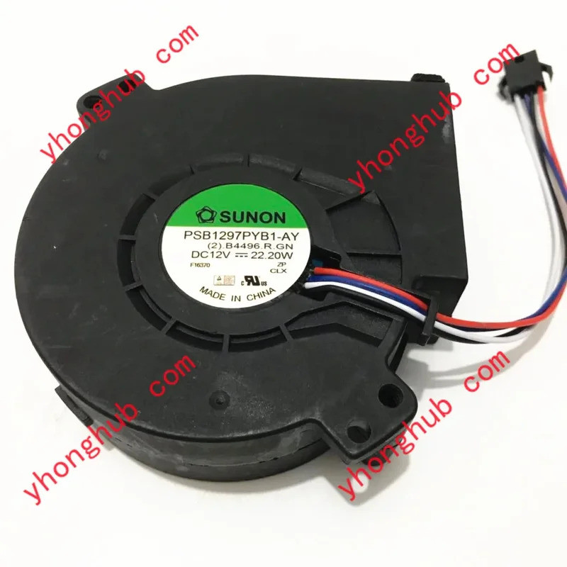 SUNON PSB1297PYB1-AY (2).B4496.R.GN DC 12V 22.20W 97X97X33mm พัดลมระบายความร้อนเซิร์ฟเวอร์