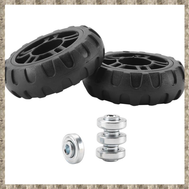 [uhktyltui123.th] ล้อกระเป๋าเดินทาง 1 คู่กระเป๋าเดินทางเปลี่ยนล้อเพลา Deluxe Repair Deluxe Repair เค