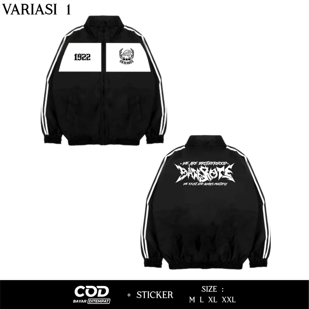 PSHT WE ARE BROTHERHOOD TERATE TRACKTOP JACKET ใหม่ล่าสุด PSHT TRACKTOP JACKET - PSHT EMBROIDERED SC