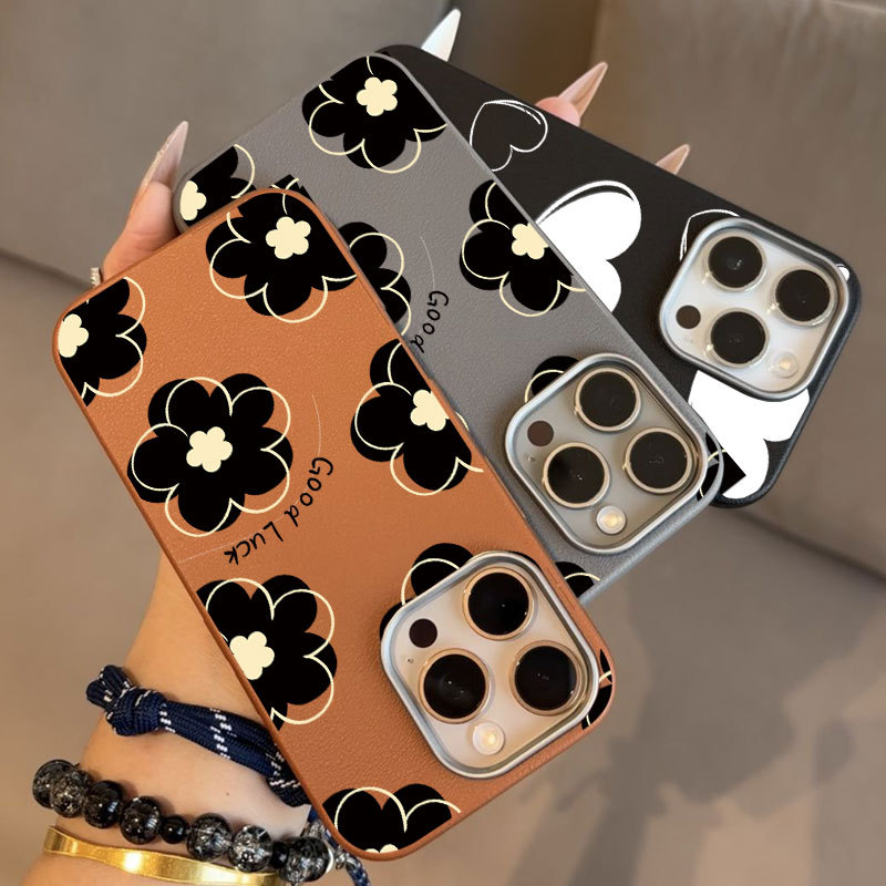 ปลอกสําหรับ Tecno Spark Slim KM7k กรณี Techno Pova Slim KM9 แนวโน้มสีดํา Matte หนังเนื้อผีเสื้อเคสโท