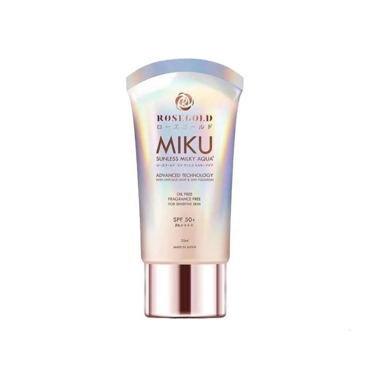 rosegold มิกฺ Miku Sunless milky aqua กันแดด จากโรงงาน