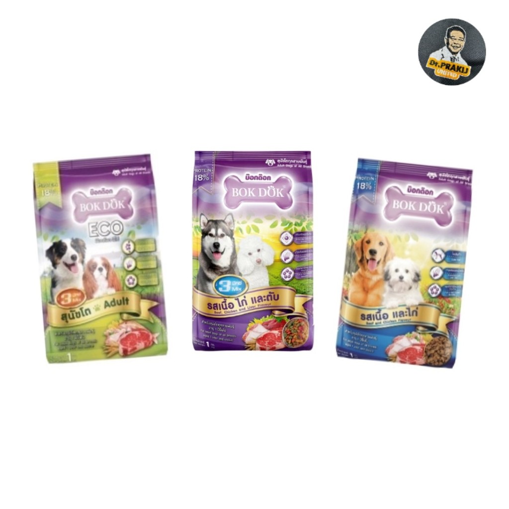 อาหารแมว สูตรสำหรับอายุ 1 ปีขึ้นไป BOKDOK ขนาด 1 กิโลกรัม