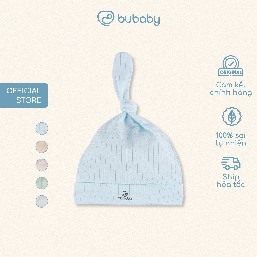 บูเบบี้ บูเบบี้ บูเบบี้ | (1M-6M) หมวกผูกปม Bubaby Modal AMD192401 | เครื่องประดับแท้