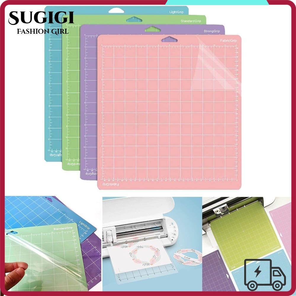 แผ่นรองตัด SUGIGI, แผ่นรองตัด PVC Cameo Silhouette, กาวจับที่แข็งแกร่งแบบใช้ซ้ําได้ลื่น Cricut Mat ส