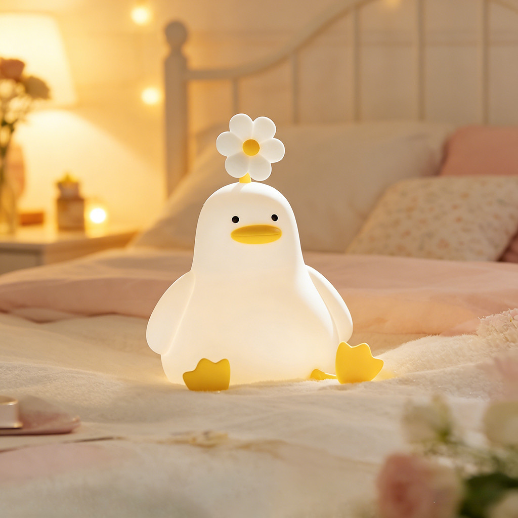 โคมไฟกลางคืนรูปหัวใจน่ารักสำหรับเด็ก