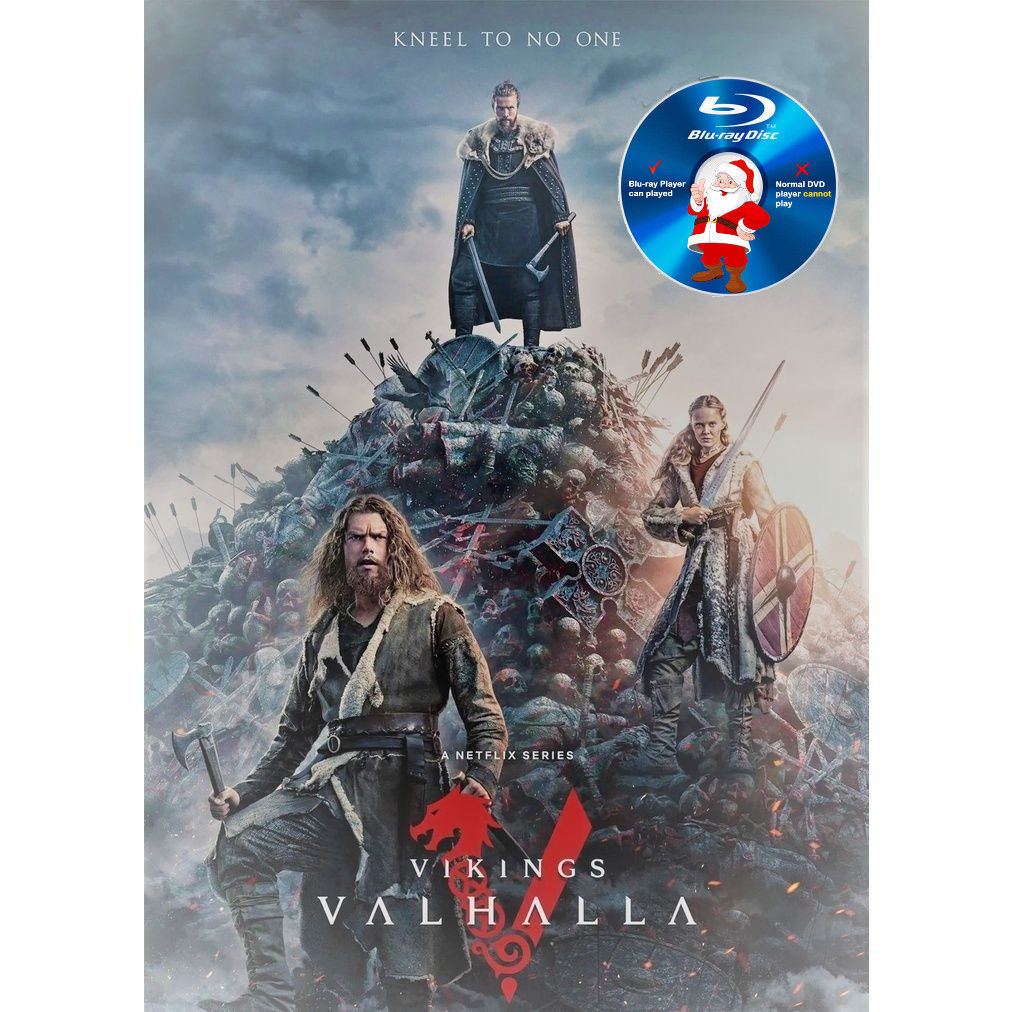 E-BLURAY TV Series Vikings : Valhalla Season 1 - ละครผจญภัยแอ็คชั่นภาษาอังกฤษ - 2022 - 2 แผ่น
