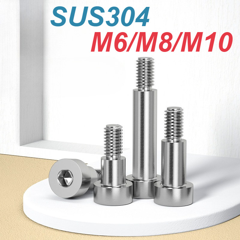 [XM-MB] สกรูหัวจมหกเหลี่ยมสแตนเลส 304, DIN 9841, M6/M8/M10, สกรูหัวจม