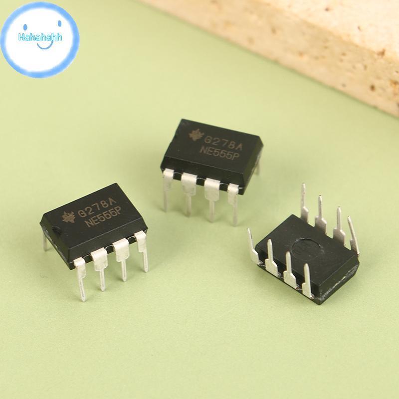 Haha 20pcs NE555 NE555P Integrated IC Direct Plug DIP-8P Base Circuit Chip Electronicponents TH