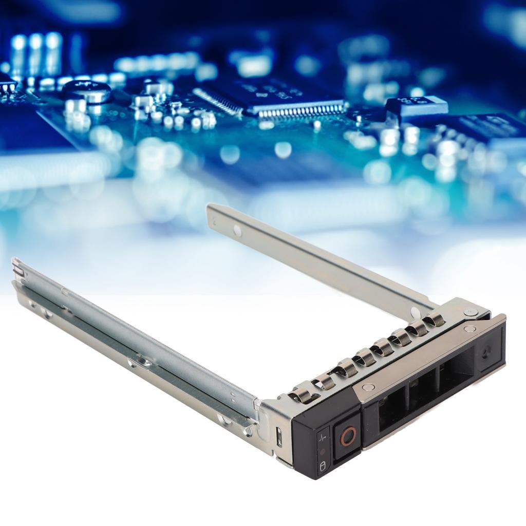 Cancanshop Vikye 2.5 นิ้ว SAS Interface Hard Drive ถาดโลหะเงินเข้ากันได้กับ R740 R740XD