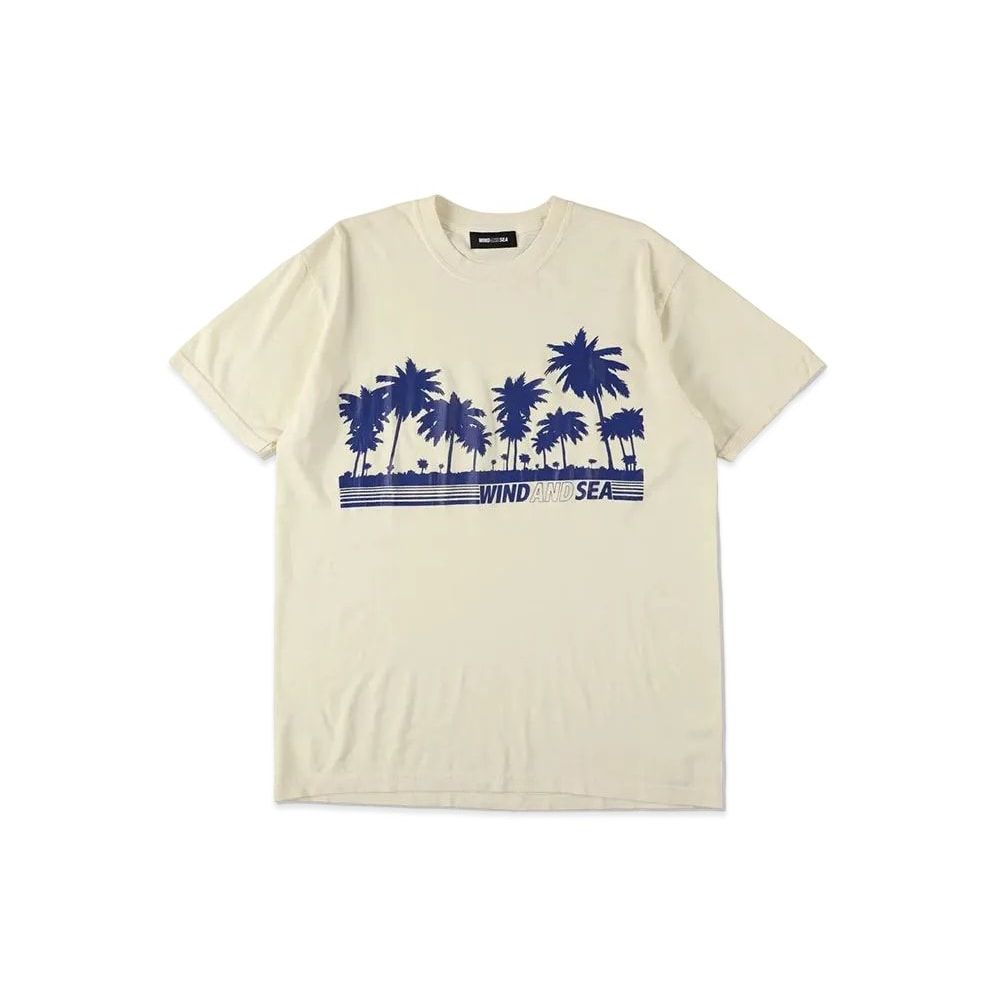 WIND AND SEA Palm Tree SS Tee Natural Unused