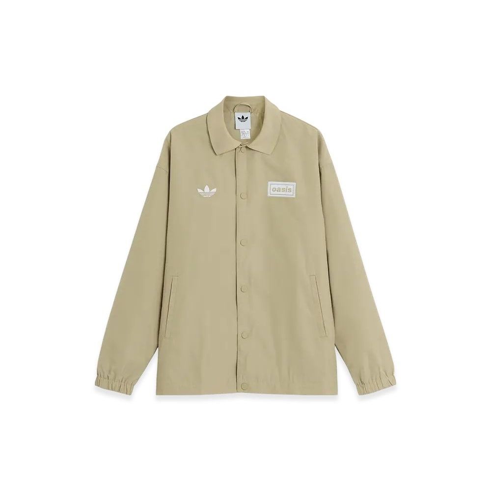 adidas x Oasis Tour Coach Jacket Stone Khaki Unused