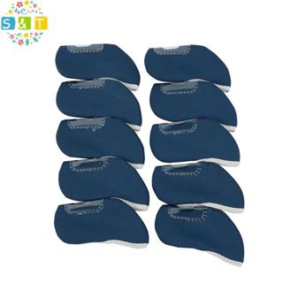 ชุดครอบหัวเหล็กกอล์ฟและวีดج์ส 10 ชิ้น