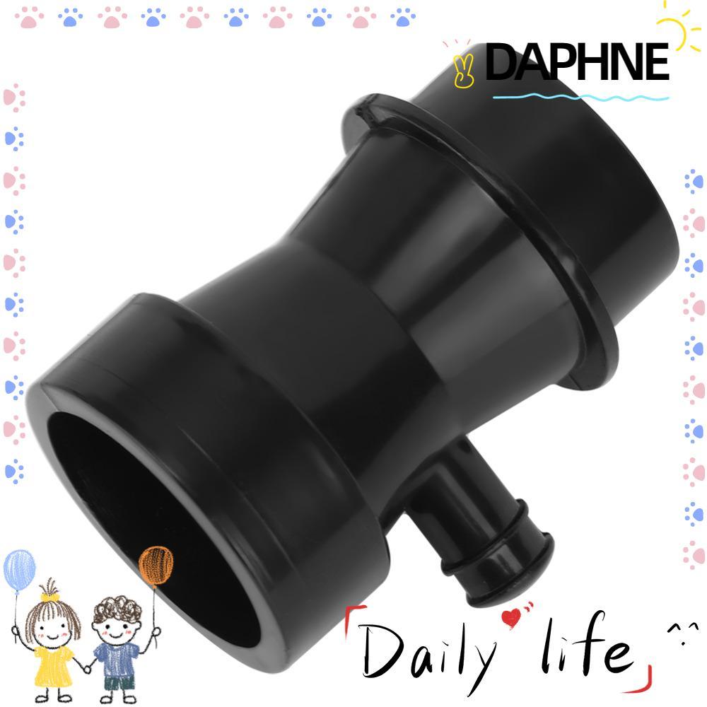 DAPHNE Aquarium Venturi Tube,พลาสติกสีดํา Venturi Tube หัวฉีดดูดอากาศ, หัวฉีดหลอด DIY เพิ่ม Air Intake Fish Tank Air ดูด Nozzl Water Treatment