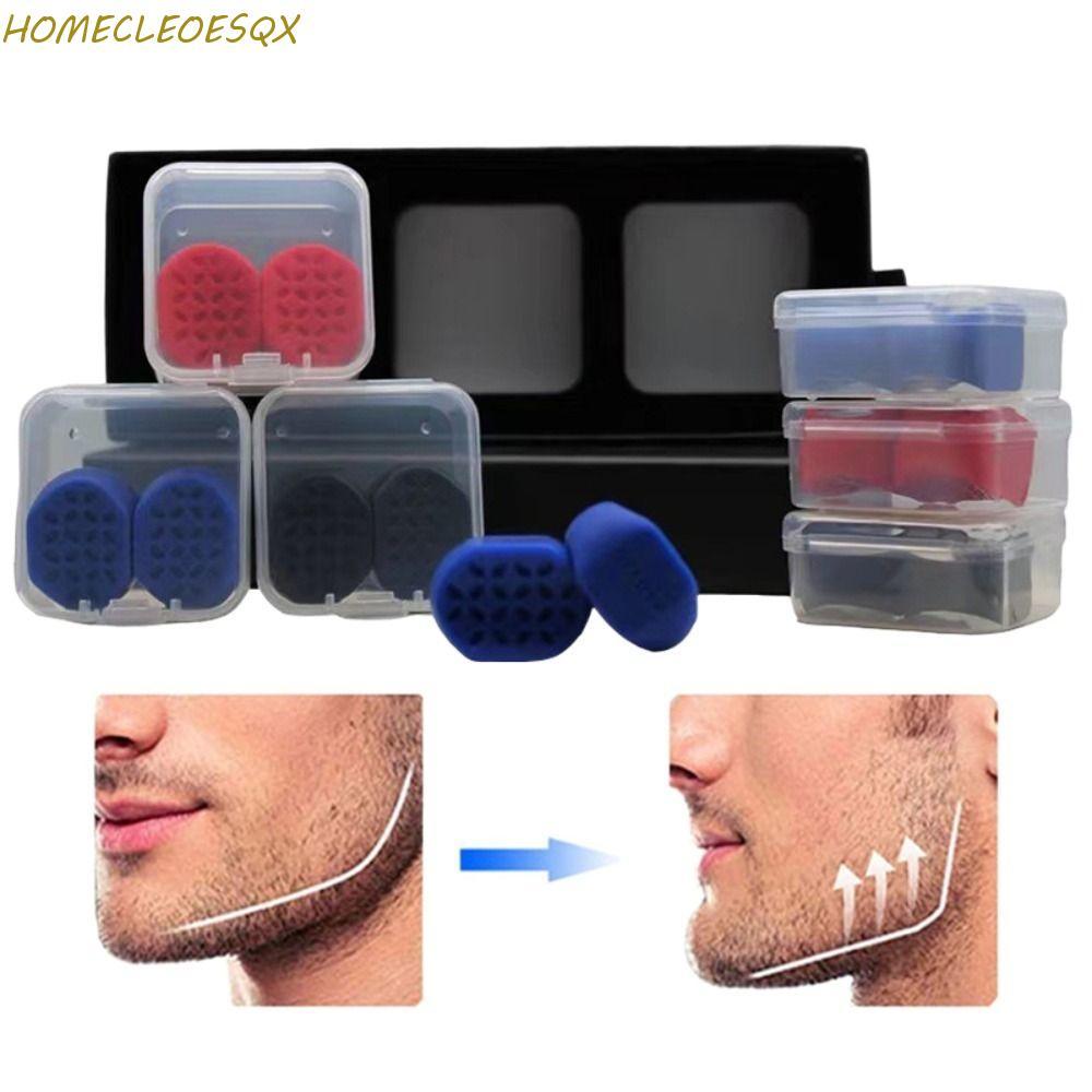 บอลออกกำลังกายสำหรับคางและใบหน้า HOMECLEE OESQX จากซิลิโคนเกรดอาหาร ช่วยกระชับใบหน้าและลำคอ พร้อมน้ำ