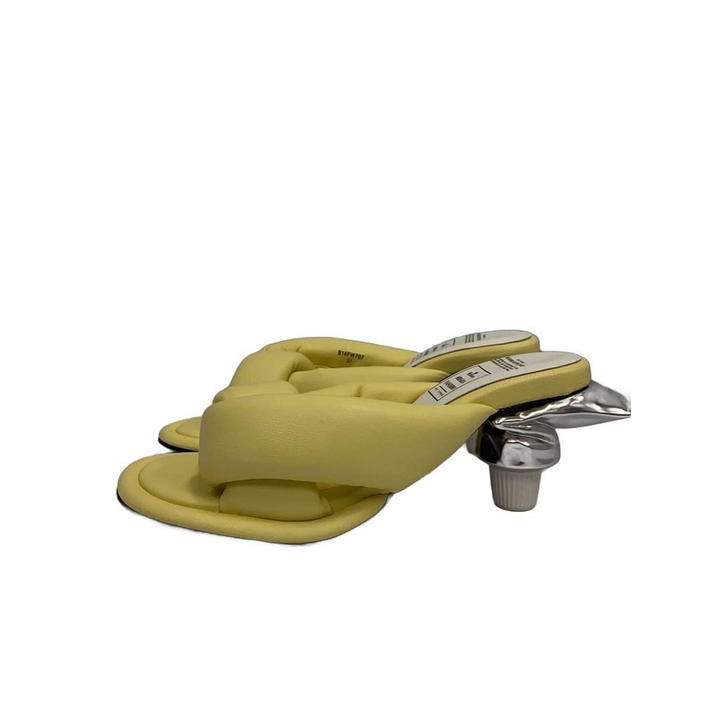 MIHARA YASUHIRO Sandals 37 YLW B14FW707 Direct from Japan Secondhand