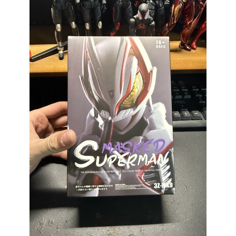 【พร้อมส่ง】Chase Kamen Rider 3Z-MK9 1/6 Masked Superman MK9 ของขวัญวันเกิดที่สามารถเคลื่อนย้ายได้ shf