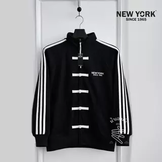 NEWYORK 1965 กระดุมจีน (ปักอก) เสื้อคลุมแขนยาว เสื้อกันแดด