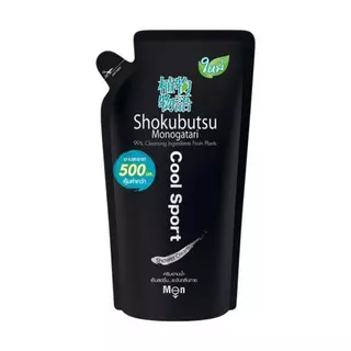 แพ็ค 3 ถุง Shokubutsu โชกุบุสซึ ครีมอาบน้ำ แบบถุงเติม 400-500 มล. เจลอาบน้ำ ครีมอาบน้ำโชกุบุสซึ กลิ่นหอมสดชื่น