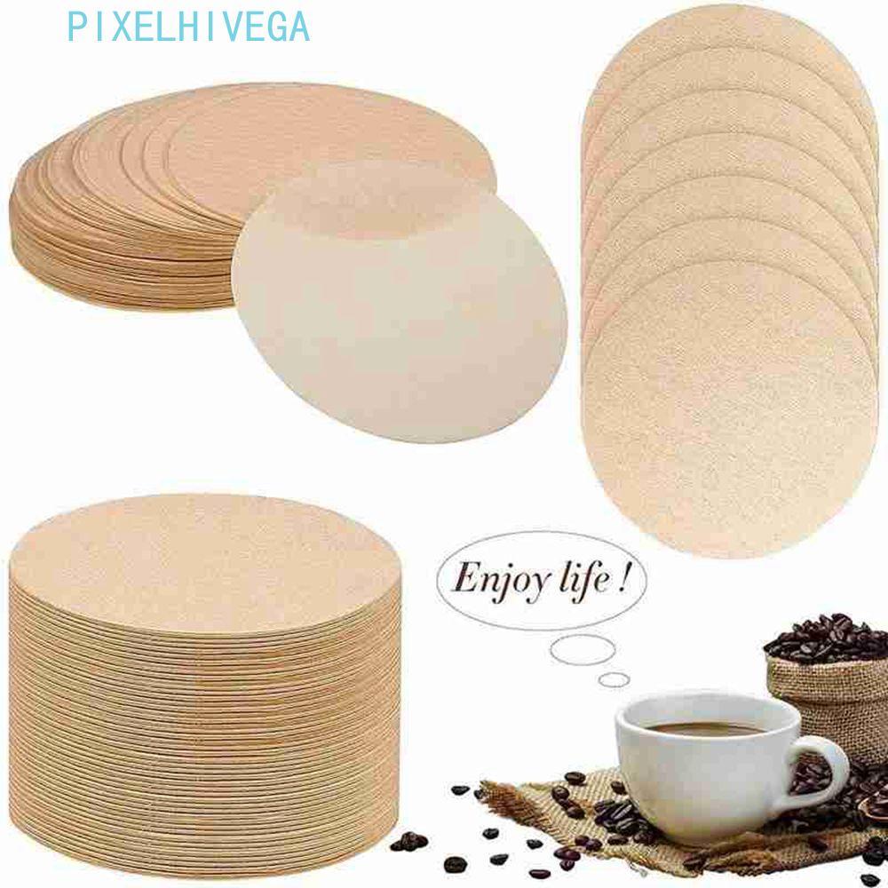 PIXELHIVEGA Cafe กระดาษกรอง Espresso 100 ชิ้น 56 มม./60 มม./68 มม.รอบ Dripper เครื่องมือกรอง