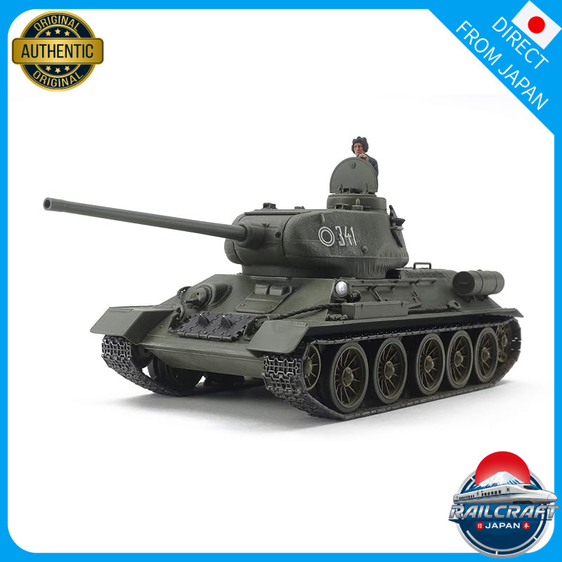 TAMIYA 1/48 Military Miniature Series No. 99 Soviet Medium Tank T-34-85 Plastic Model 32599