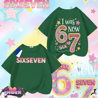 ครึ่งราคา ผ้าฝ้ายแท้ 100% ซีรี่ส์มีมสุดฮิต SIX-SEVEN พิมพ์ลายคุณภาพสูง สไตล์เกาหลีเรียบง่าย ซีรี่ส์ลายใหญ่ เหมาะสำหรับทุ