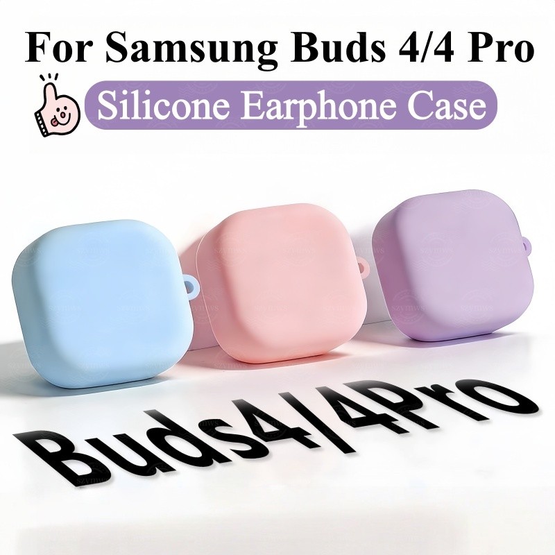 สําหรับ Samsung Buds 4/4 Pro เคสหูฟังซิลิโคนเคสไร้สายสําหรับ Samsung Buds 4 Pro