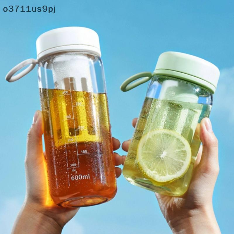 OJ หม้อต้มกาแฟเย็นแบบพกพา, ถ้วยความจุขนาดใหญ่450/600/1000มล. ขวดใส่กาแฟเอสเพรสโซพร้อมฝาปิด