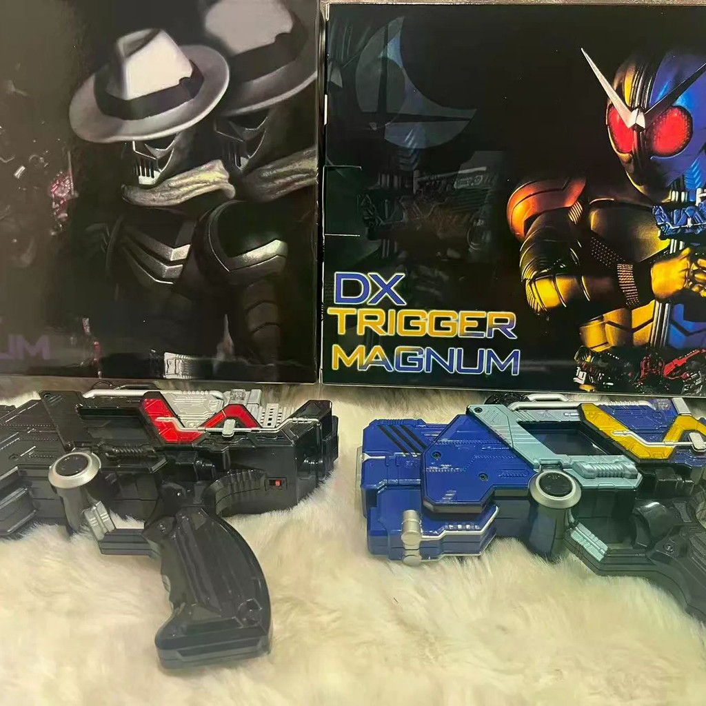 ยี่ห้อใหม่ Kamen Rider Props W Skull ปืน Trigger ปืน BGM Linkable หน่วยความจํากล่อง Skull ของเล่นเด็กผู้ใหญ่ของสะสม