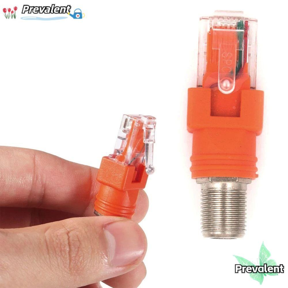 PREVALENT RJ45 ถึง RF Connector, Coupler ขั้วต่อสายไฟ Coax อะแดปเตอร์ BNC F-Type Connector, ทนทานคุณ