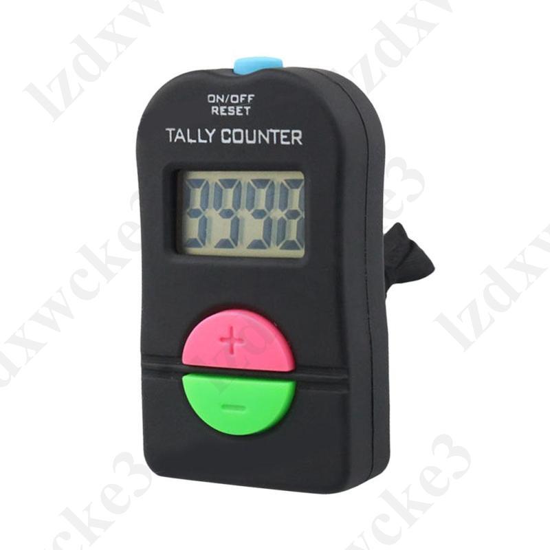 [Lzdxwcke3] Digital LCD Electronic Hand Tally Counter 4 หลักสําหรับ Good ,People Counting