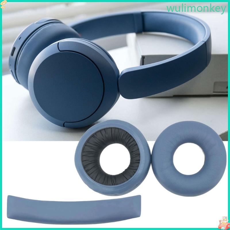 WU Ergonomic ชุดเบาะหูฟังฟองน้ําสําหรับ WH-CH500 CH510 ZX330BT Gaming Office